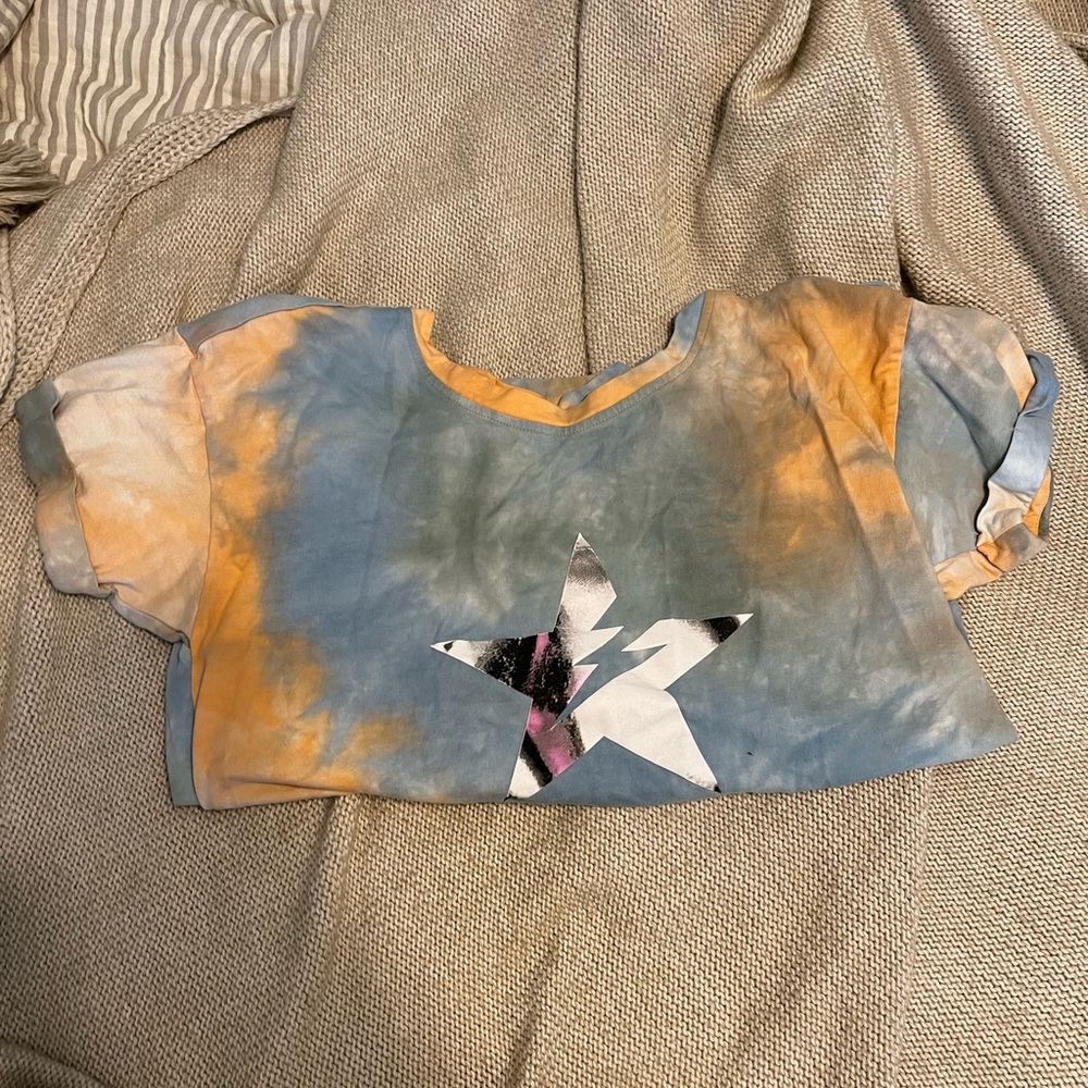 Star tye die tee